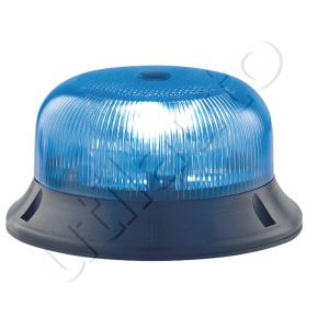 Gyrophare rotatif  CRYSTAL bleu à Leds à poser - 12/24 Volts - IP66 - Gamme SIRENA