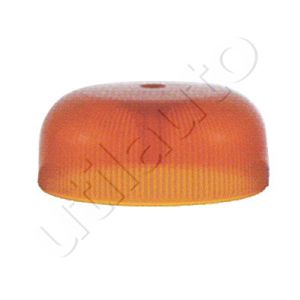 Cabochon orange pour gyrophares et feux à éclats CRYSTAL LED