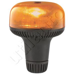 Gyrophare rotatif CRYSTAL orange à Leds sur tige flexible - 12/24 Volts - IP66 - Gamme SIRENA