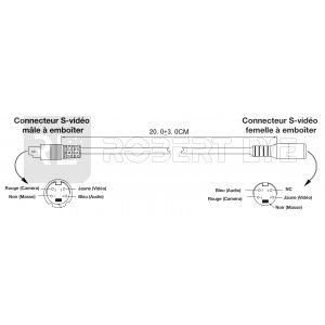 Cordon adaptateur pour kit 998140 - 998640