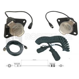 Liaison semi-remorque pour kits de rétrovision réf. 998044, 998045, 998129, 998200, 998270, 998620 et 998621