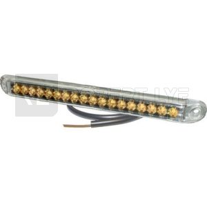 Feu clignotant défilant (séquentiel) ADR à Leds - 252 x 22 x 18 mm - IP67