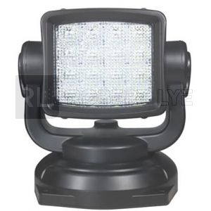 Phare recherche motorisé à Leds télécommandé - 10/30 Volts - IP65