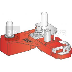 Boîtier de protection électrique pour 1 fusible MEGA