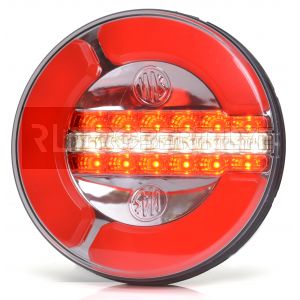 Feu arrière compact à Leds - 12/24 Volts - ø 142 x 51 mm - IP68