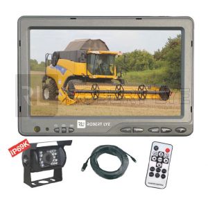 Kit de rétrovision HD 7 pouces couleur et caméra IP69K