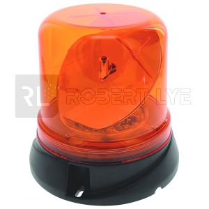 Gyrophare rotatif à Leds à poser INCASSABLE- 12/24 Volts - IP67