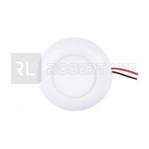 Plafonnier rond 10 Leds - A poser - 10/30 Volts - ø 76 mm - IP67