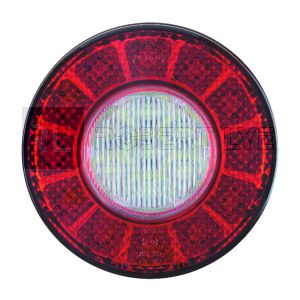 Feu arrière compact à Leds - 10/30 Volts - ø 103 x Ep 35,5 mm- IP67