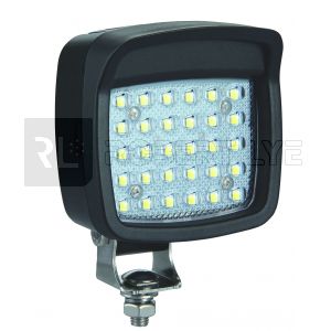 Phare de travail 30 Leds - 10/30 Volts - L 107 x H 120 x Ep 95 mm - IP67-IP69K