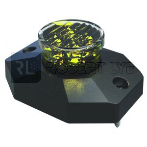 Feu de pénétration Ultra Compact - 6 Leds orange - 10/30 Volts - IP67