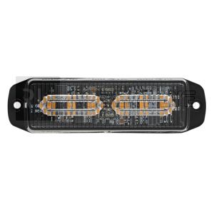 Feu de pénétration 6 Leds oranges ou bleues slim - Classe 2 - 12/24 Volts - IP69K