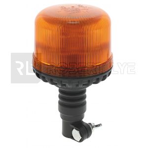 Gyrophare multi-effets à Leds sur tige flexible - Orange - CLASSE 2 - 9/32 Volts - IP66