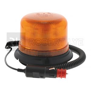 Gyrophare multi-effets à Leds magnétique - Orange - CLASSE 2 - 9/32 Volts - IP66