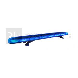 Rampe flash Slim translucide à leds - Bleu - Homologuée R65 - Classe 2 - 9/30 Volts - IP66