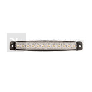 Feu de position avant à Leds type Tuning grande longueur - 12 ou 24 Volts - IP67