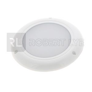 Plafonnier rond à Leds - Eclairage Blanc/Bleu - 10/30 Volts - IP65
