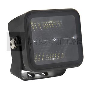 Phare de travail 4 Leds Black Series - 10/30 Volts - IP67