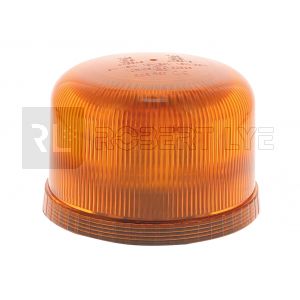 Cabochon de rechange orange pour gyrophares classe 2 - 433108 - 433110 - 433116 