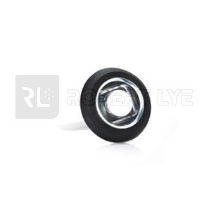 Feu de position avant rond Blanc 1 Led - 12/36 Volts - IP68