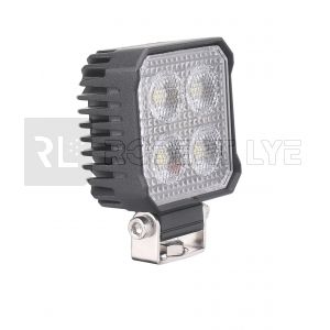 Phare de travail compact 4 Leds - 10/30 volts - L 70 x H 70 x Ep 41 mm - IP67/IP69K