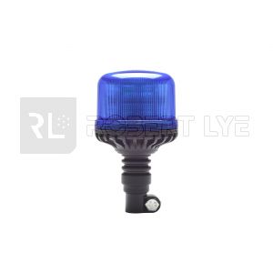 Gyrophare multi-effets à Leds sur tige flexible - Bleu - CLASSE 2 - 9/32 Volts - IP66