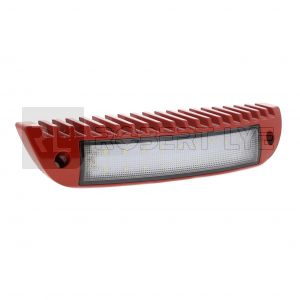 Eclaireur de zone 18 Leds - Boitier Rouge - 12/28 Volts - IP67