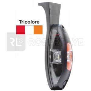 Feu de gabarit tricolore sur patte équerre - 10/30 Volts