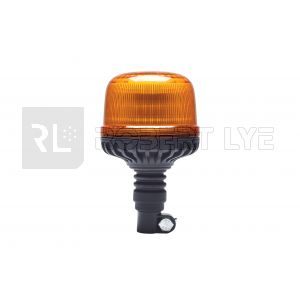 Gyrophare Orange Diamond Series Flash + Rotatif à Leds sur tige flexible - 12/24 Volts - IP66