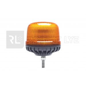 Gyrophare Orange Diamond Series Flash + Rotatif à Leds à fixer par boulon central - 12/24 Volts - IP66