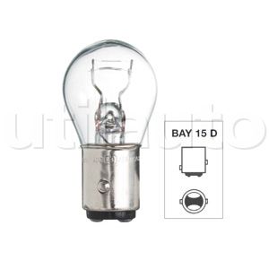 Lampes STOP  2 filaments - Culot BAY 15 D