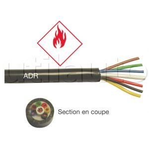 Câble ADR pour système ABS/EBS et connecteurs 15 broches