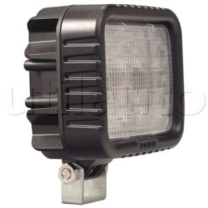 Phare de travail rectangle 10 leds - 10/50 Volts - L 131 x H 139 x Ep 67 mm - IP67