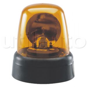 Gyrophare rotatif plat orange ou bleu à fixer - Application Renault V.I