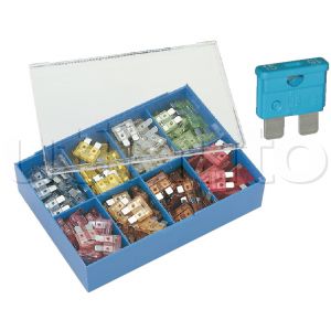 Coffret assortiment de 160 fusibles UNIVERSELS 