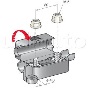 Porte-fusibles pour fusible à RUBAN et fusible MIDI