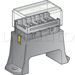 Boîte à fusibles pour 4 ou 6 fusibles UNIVERSELS