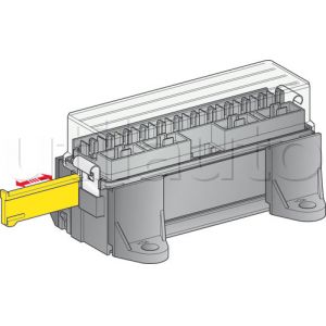 Boîte à fusibles pour 16 fusibles UNIVERSELS