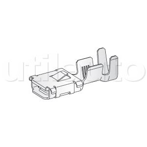 Clip femelle à ressort pour boîtes modulaires pour connexion relais de puissance pour clip mâle 9,5 mm