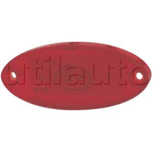 Feu de position arrière avec catadioptre - 12/24 Volts - IP68