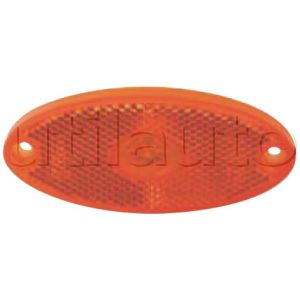Feu latéral orange avec catadioptre - 12/24 Volts - IP68