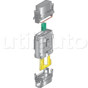 Porte-fusibles pour fusible à fiches MAXI - Etanche - Clipsable