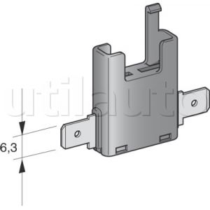 Porte-fusibles extra plat pour fusibles à fiches UNIVERSELS
