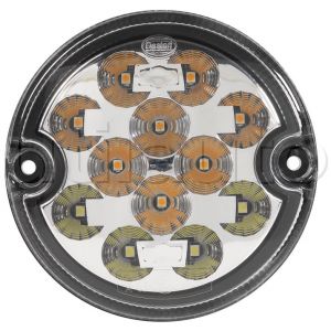 Feu arrière et avant modulaire à Leds - 9/33 Volts - ø 102 mm - IP67