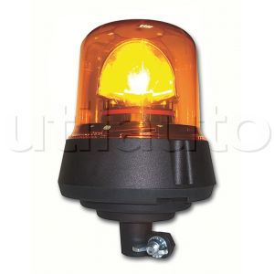 Gyrophare rotatif à Leds sur tige courte flexible - 12/24 Volts - IP55