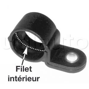 Clips-Supports de gaine et conduit pour gaine annelée