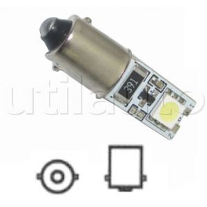 Lampes 2 Leds type témoin culot métal pour véhicules Can-Bus