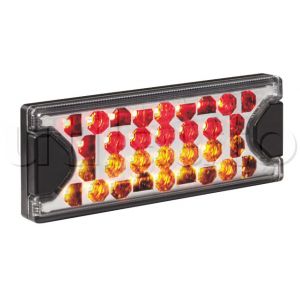 Feu arrière compact MiniLed - 12/24 Volts - 150 x 58,5 x 20,3 mm - IP69K