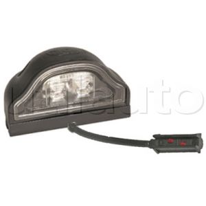 Eclaireur de plaque 2 Leds à fixer - 100 x 56 x 48 mm - 24 Volts - IP54