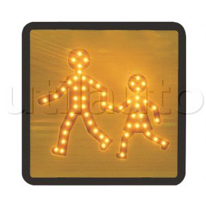 Plaques transport d'enfants à Leds